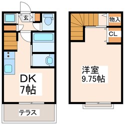 シエロガーデンの物件間取画像